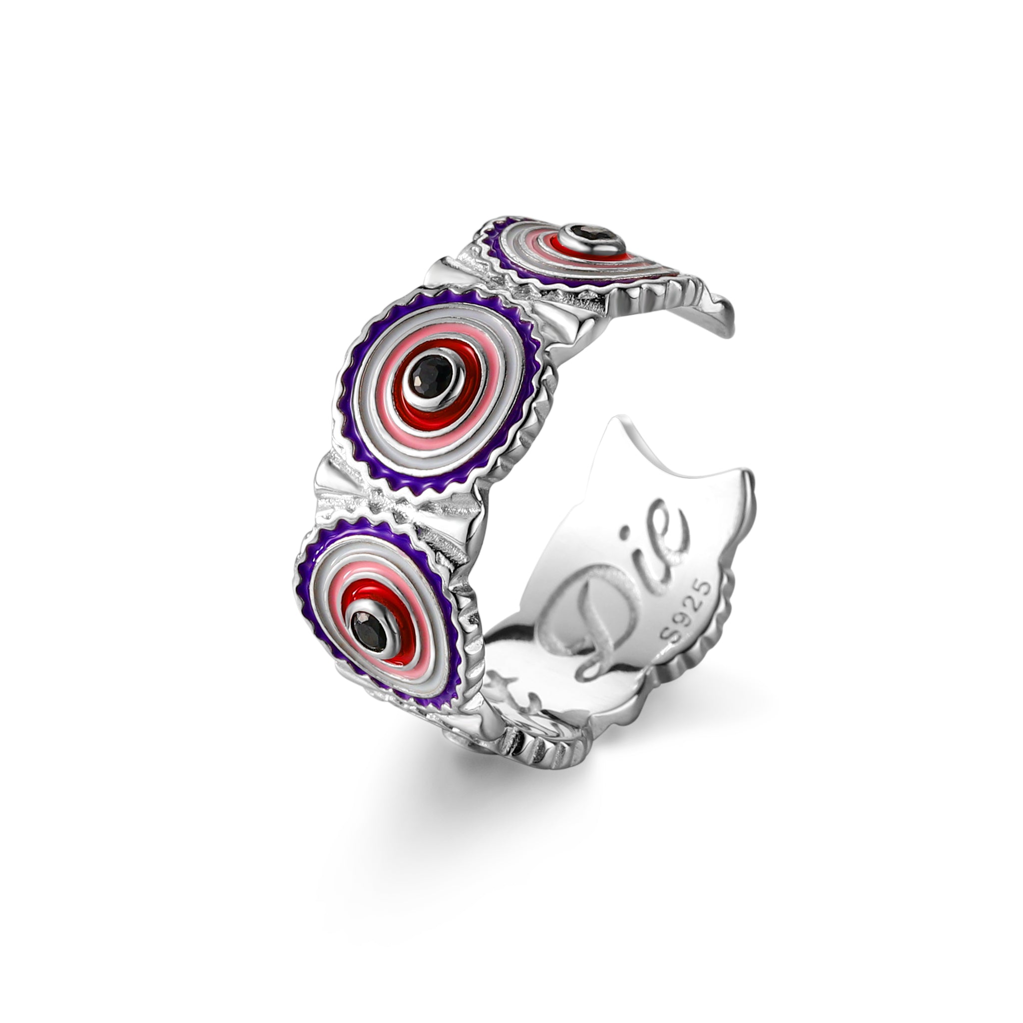 Nazar Eye Purple Ring