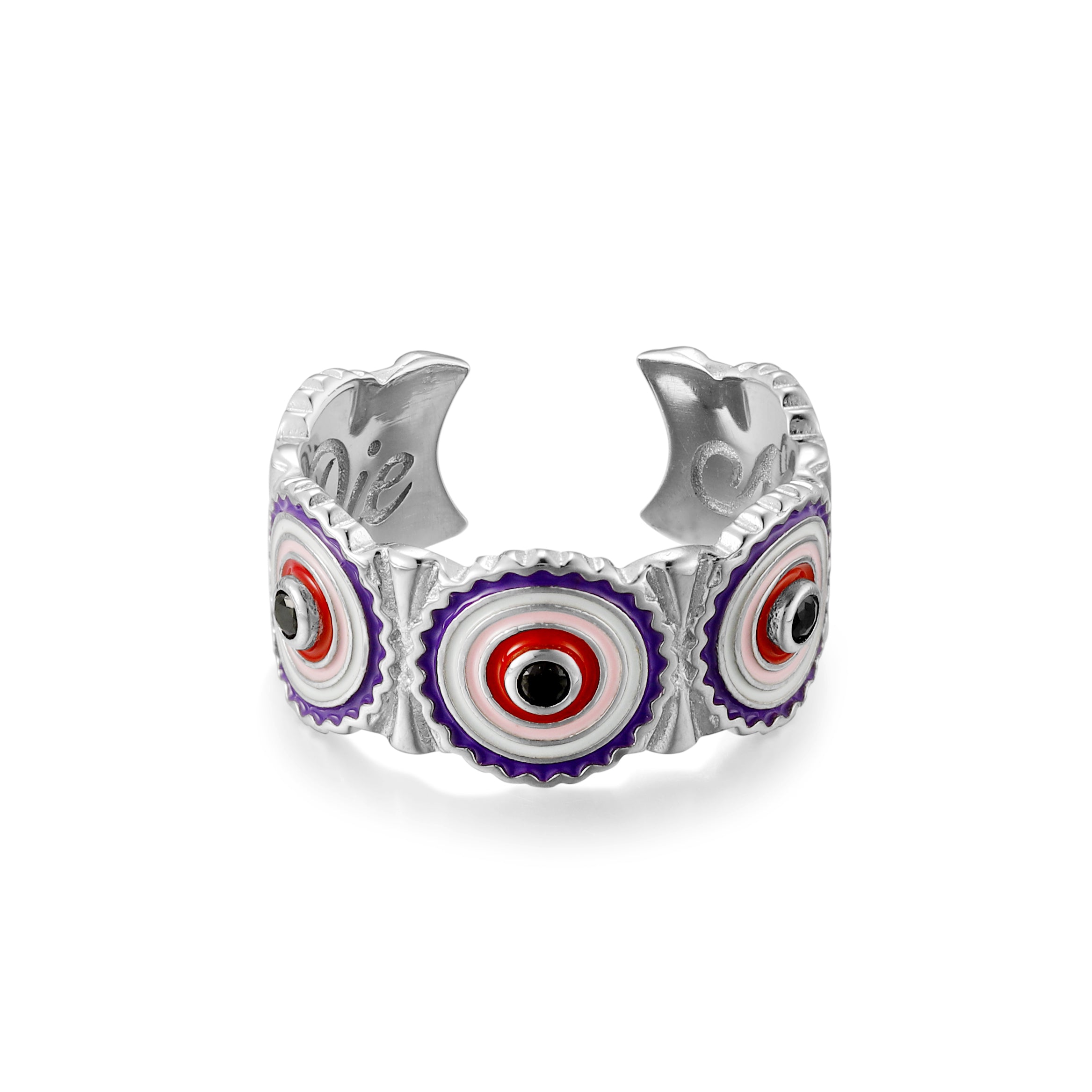 Nazar Eye Purple Ring