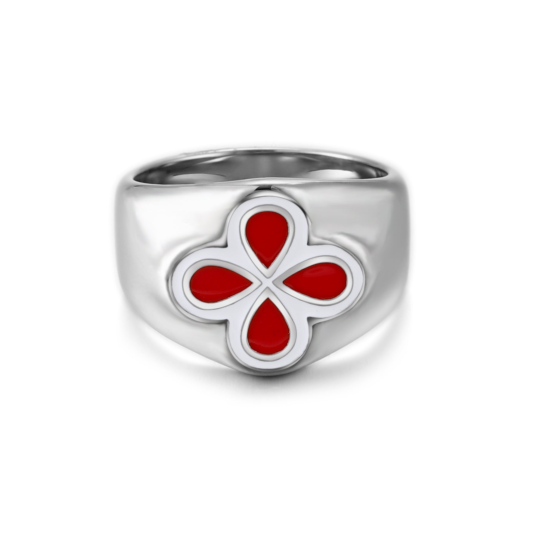 Red Flower Ring